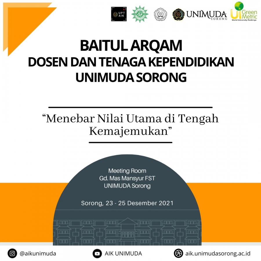 Darul Arqam UNIMUDA Sorong: Menebar Nilai Utama di Tengah Kemajemukan